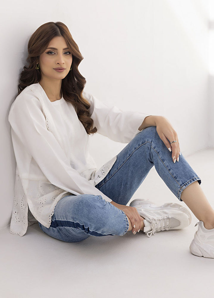 Lakhany Pret Embroidered Cambric Top LG-SK-0083