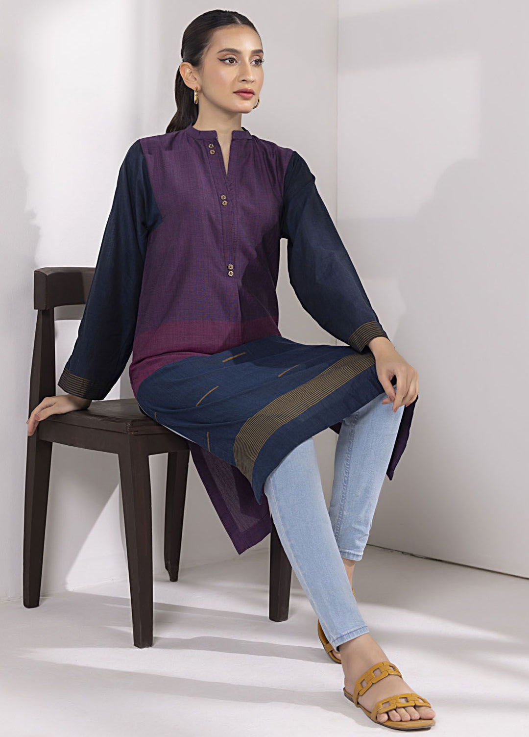 Lakhany Pret Embroidered Cotton Kurti LG-SK-0192