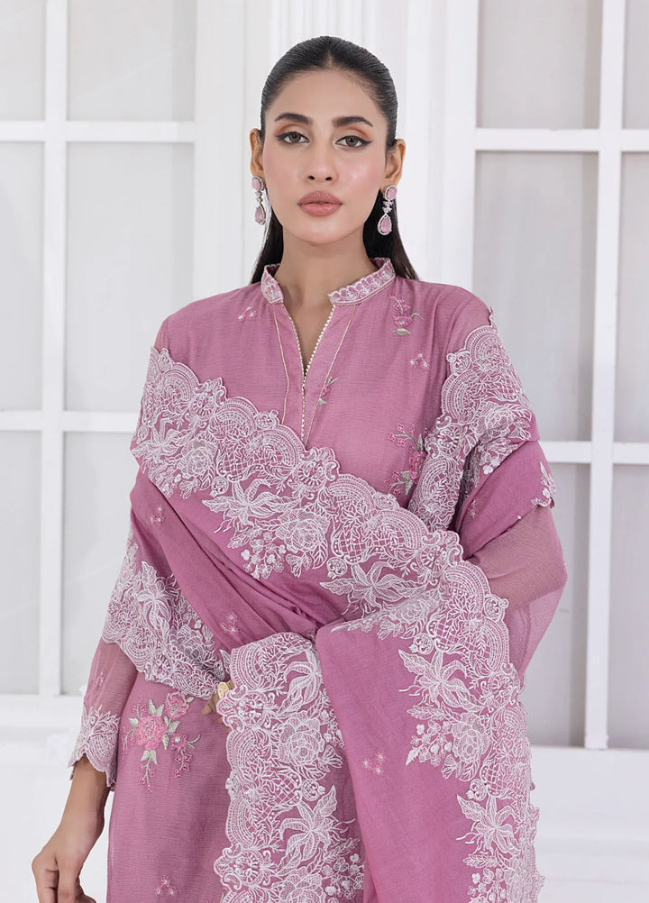 Lakhany Pret Embroidered Khaddi Net 3 Piece Suit LG-UB-0140