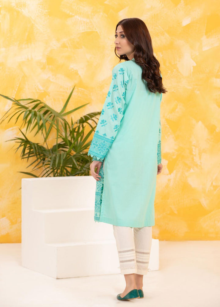 Lakhany Casual Pret Embroidered Cambric Kurtis LSM-2787