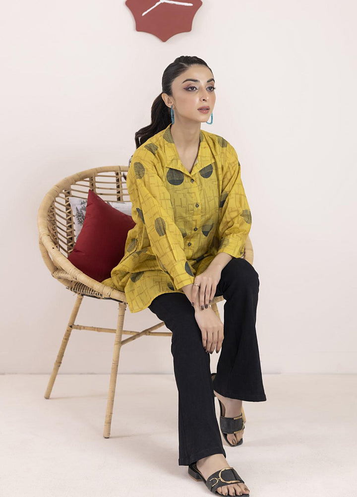 Lakhany Casual Pret  Cambric Top LG-ZH-0018-W-EMB-1P