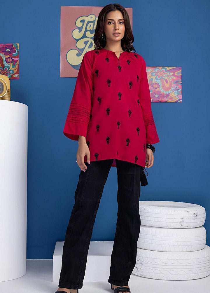 Lakhany Pret Embroidered Jacquard Kurti LSM23FT LSM-3232