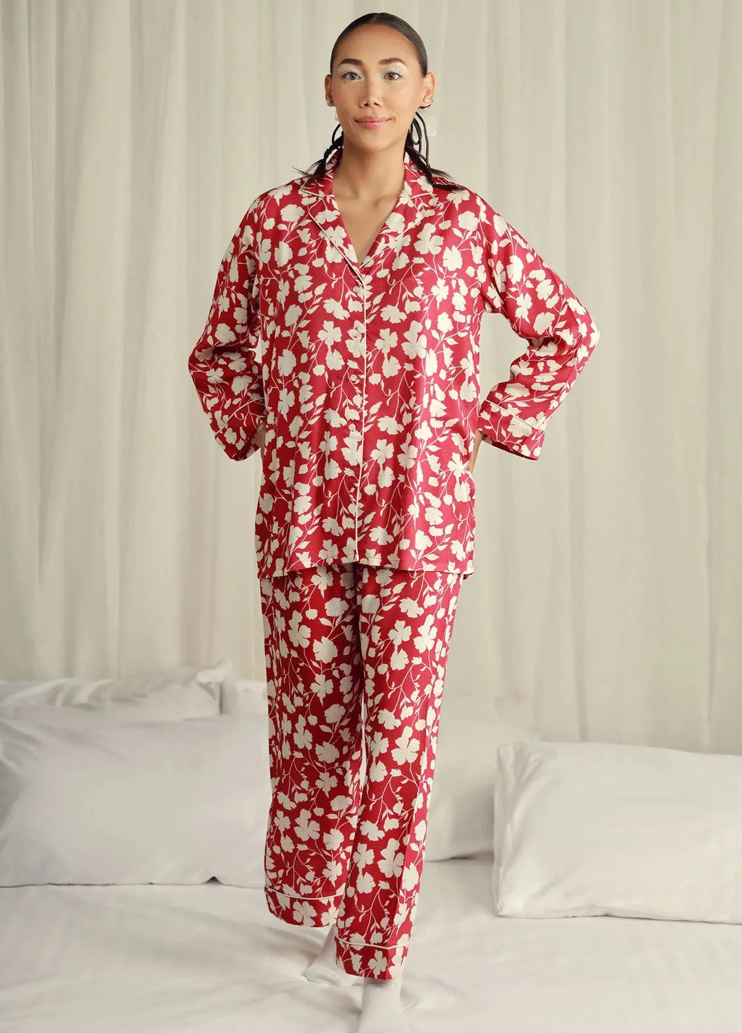 Lakhany Pret Printed Viscose Night Wear LG-RL-0043