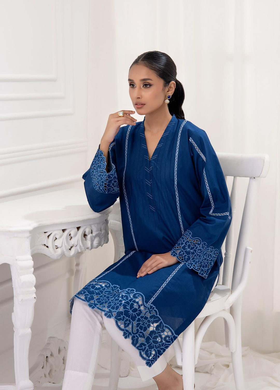 Lakhany Pret Embroidered Jacquard Shirt LSM-2917
