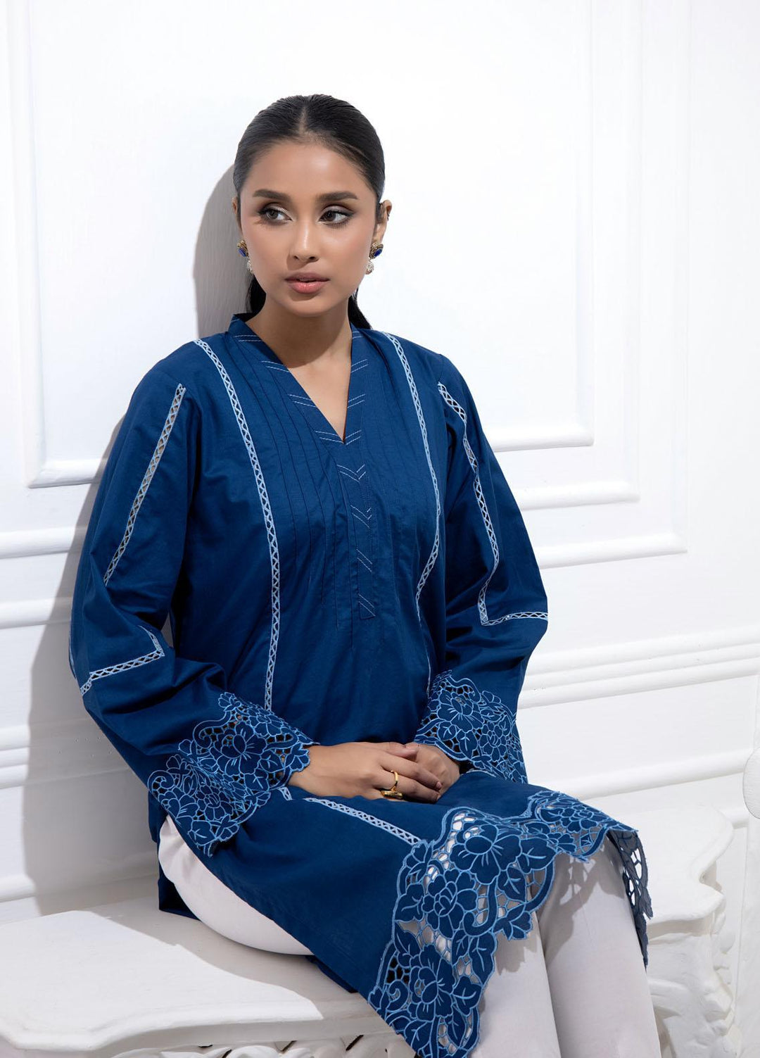 Lakhany Pret Embroidered Jacquard Shirt LSM-2917