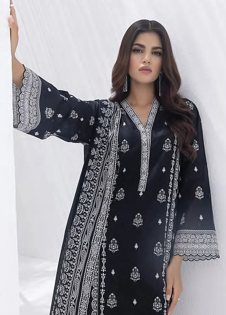 Lakhany Printed Lawn Suit Unstitched 3 Piece LSM24MC LG-AR-0009 - Summer Collection