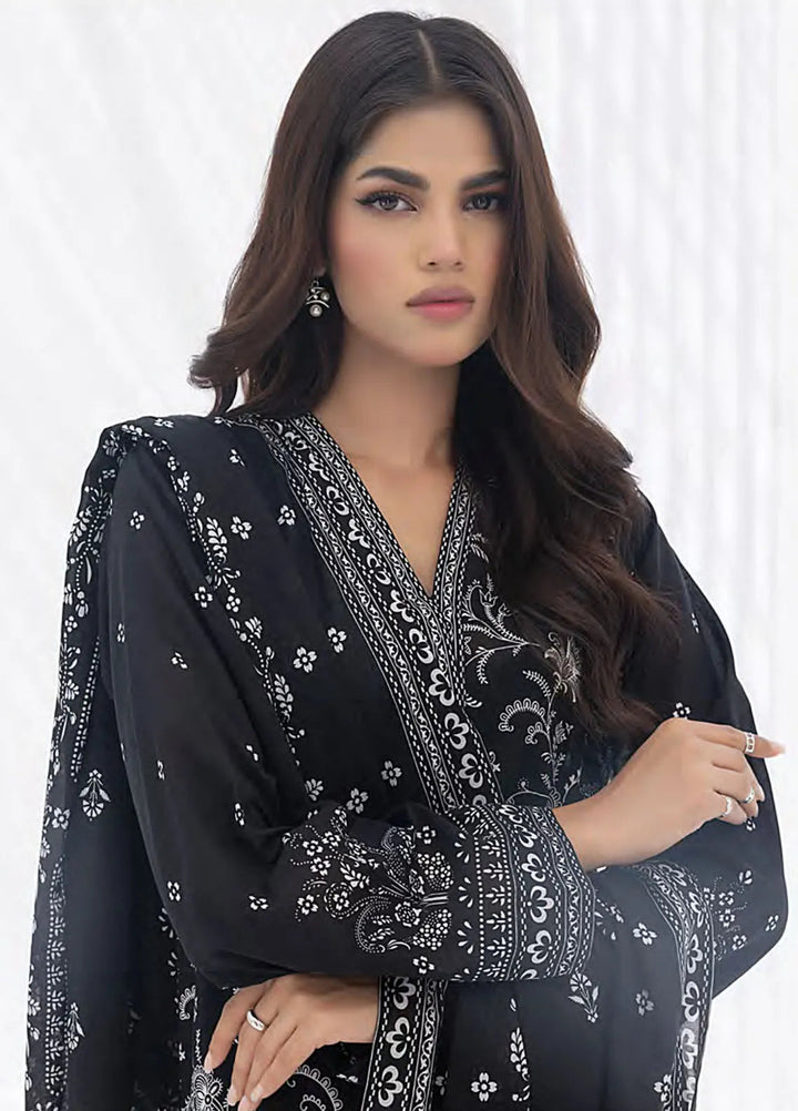 Lakhany Printed Lawn Suit Unstitched 3 Piece LSM24MC LG-IG-0185 - Summer Collection