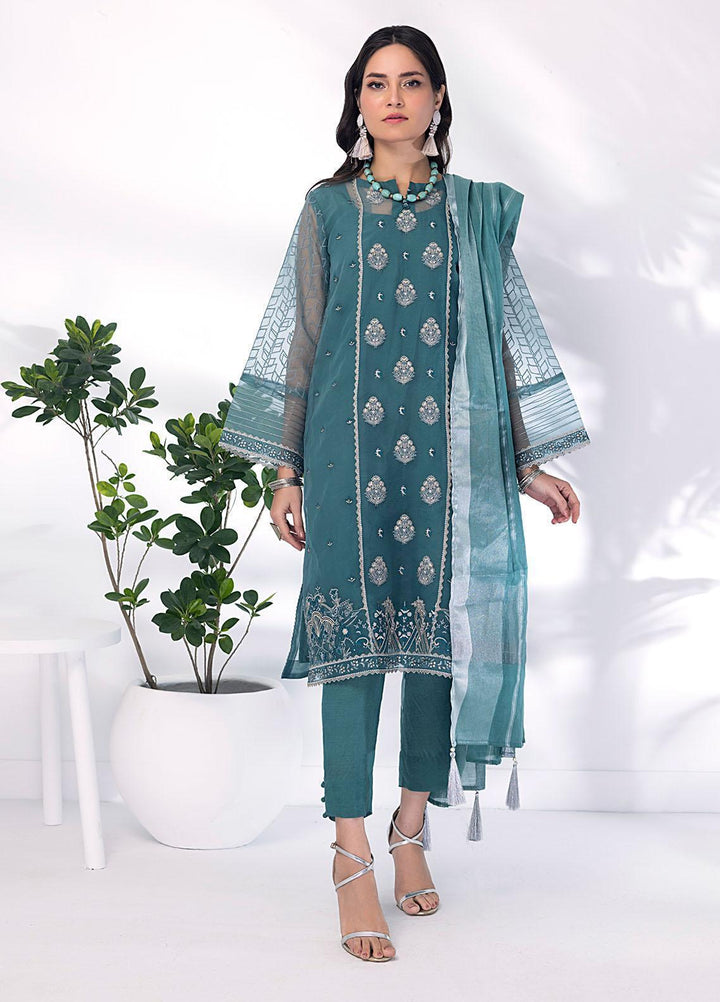 Lakhany Pret Embroidered Organza 3 Piece Suit LSM23RW LG-SS-0099