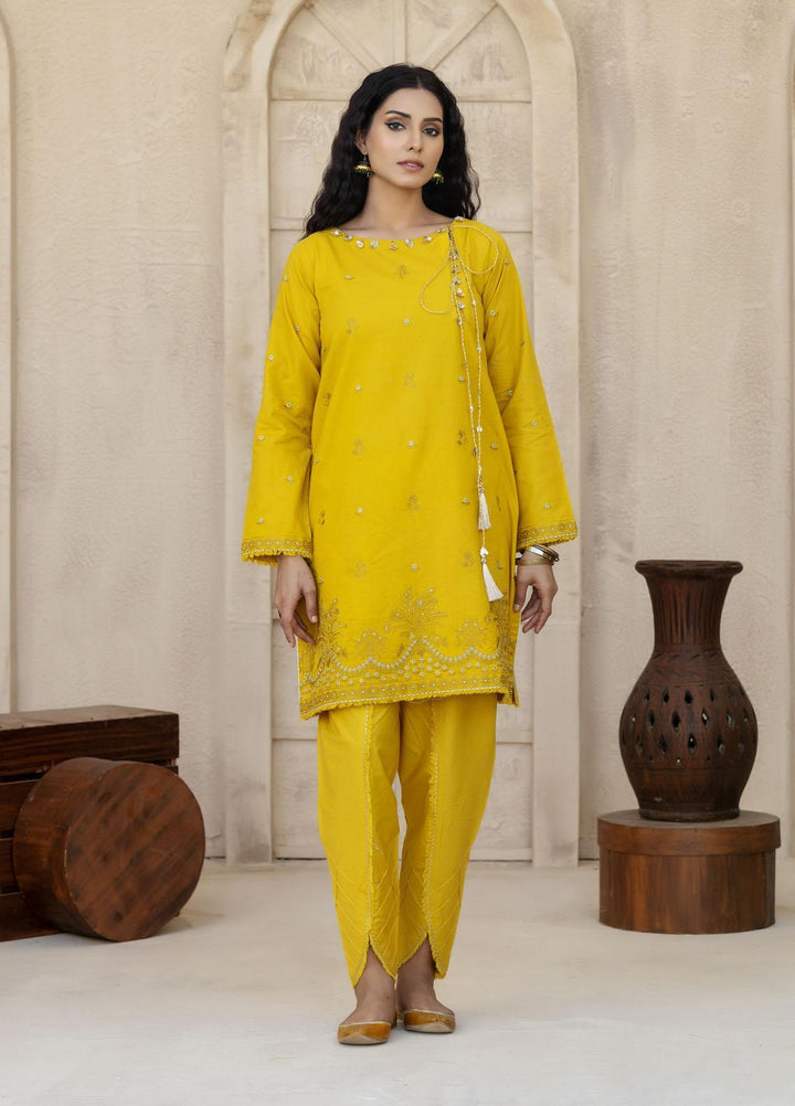 Lakhany Pret Embriodered Net 2 Piece Suit LSM-2643