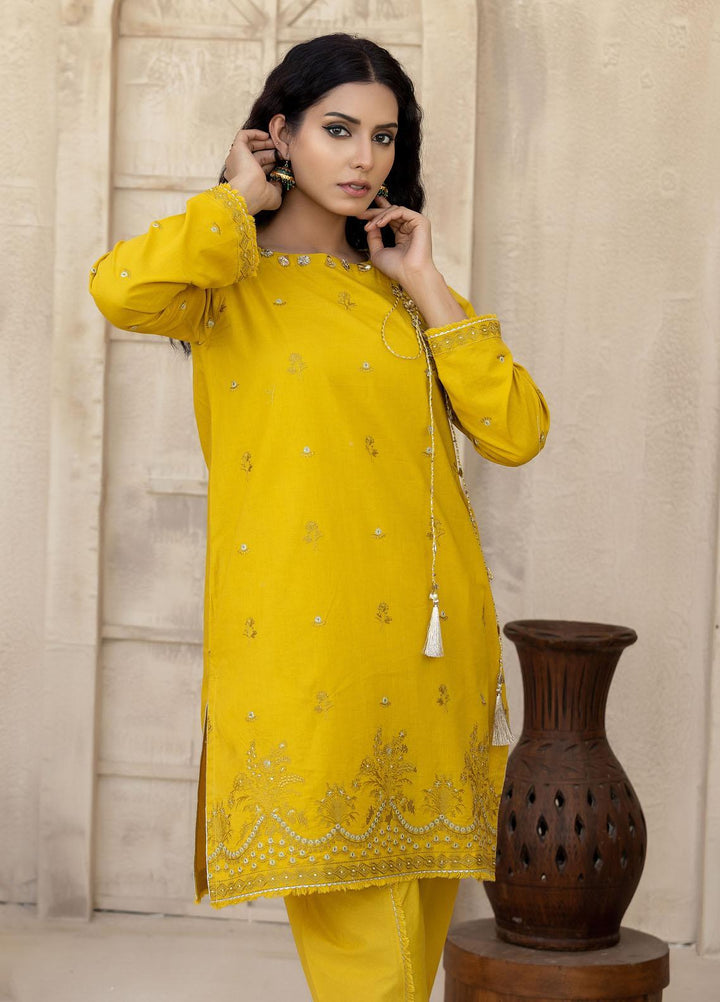 Lakhany Pret Embriodered Net 2 Piece Suit LSM-2643