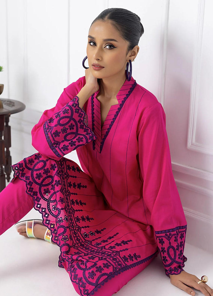 Lakhany Pret Embroidered Cambric 2 Piece Suit LSM23SP LG-SK-0077