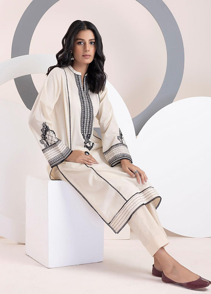 Lakhany Pret Embroidered Cambric Shirt LSM23S LG-RN-0021
