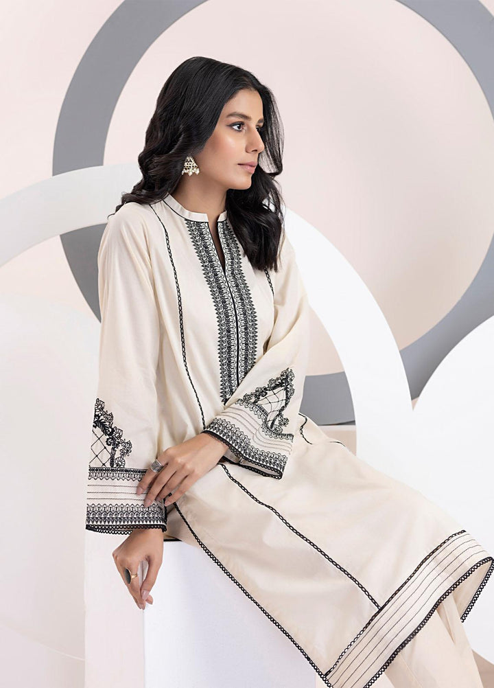 Lakhany Pret Embroidered Cambric Shirt LSM23S LG-RN-0021