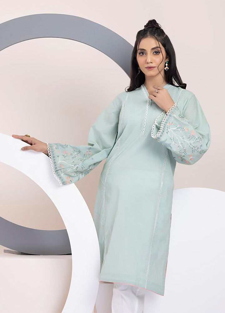 Lakhany Pret Embroidered Cambric Shirt LSM23S LG-RN-0022