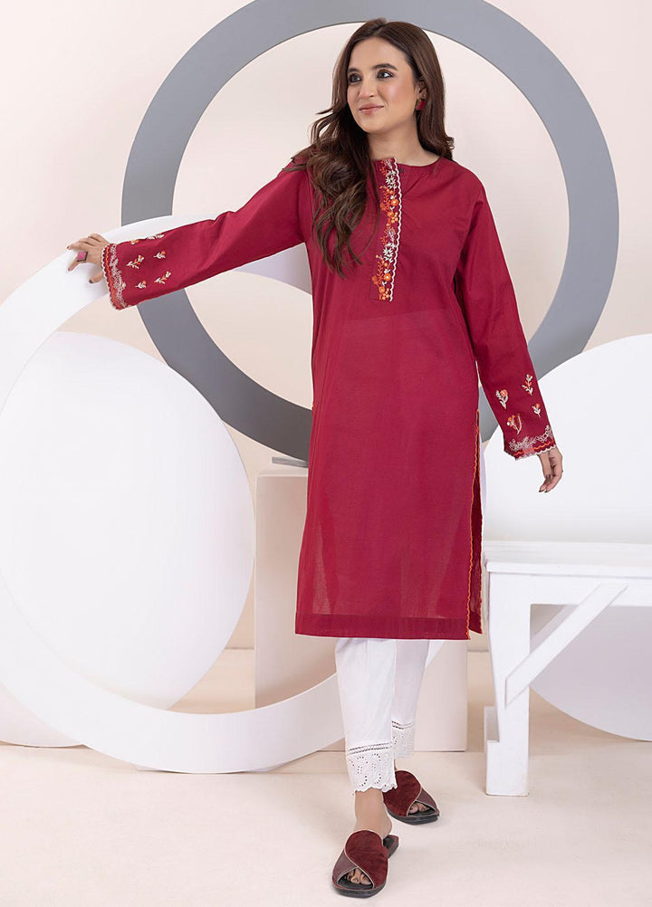 Lakhany Pret Embroidered Cambric Shirt LSM23S LG-SS-0025