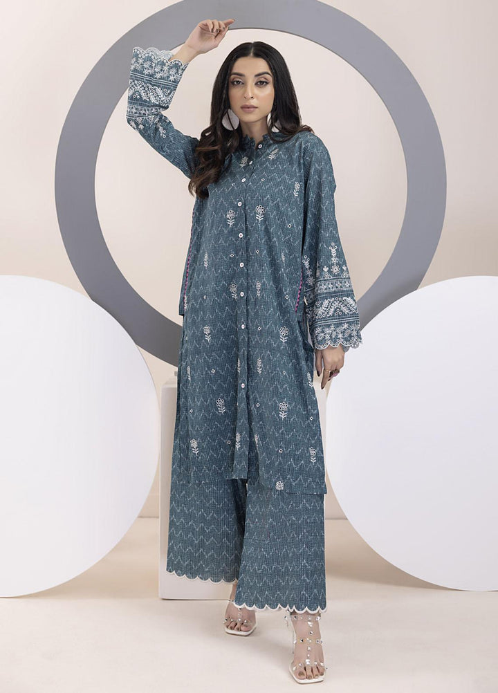 Lakhany Pret Embroidered Lawn 2 Piece Suit LSM-3057