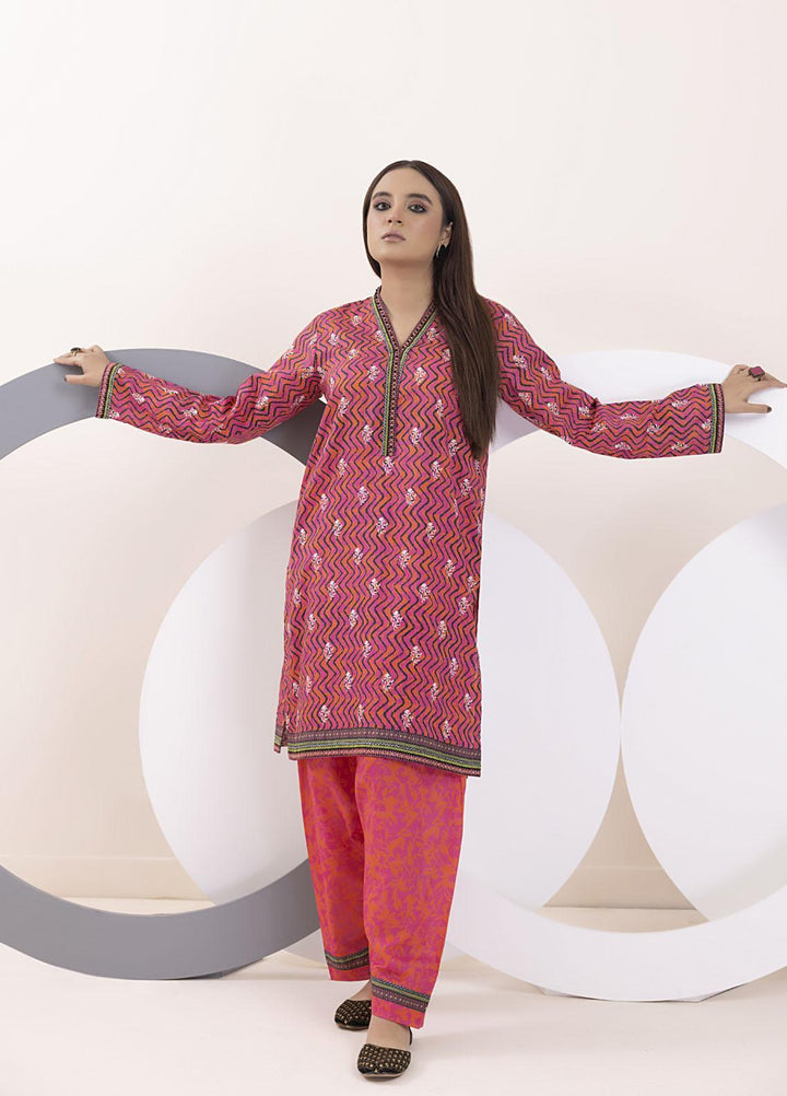 Lakhany Pret Printed Lawn 2 Piece Suit LSM-3033