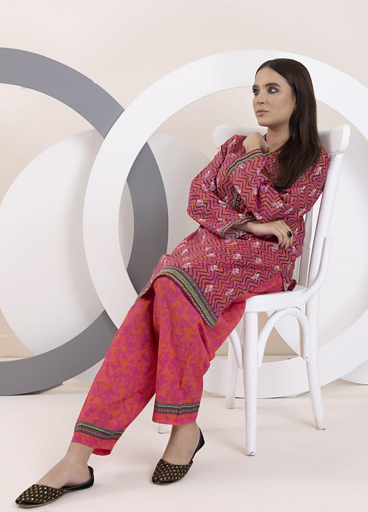 Lakhany Pret Printed Lawn 2 Piece Suit LSM-3033