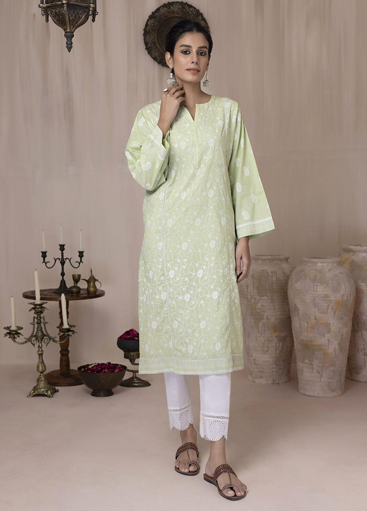 Lakhany Pret Embroidered Cambric Kurti LSM-3042