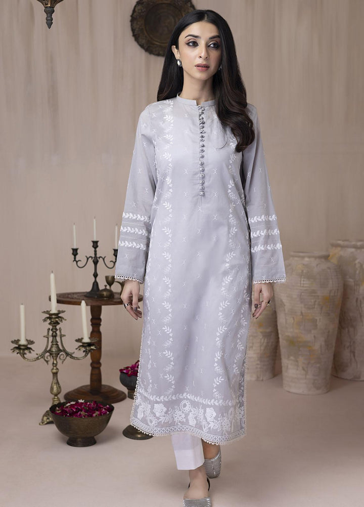Lakhany Pret Embroidered Cambric Kurti LSM-3038