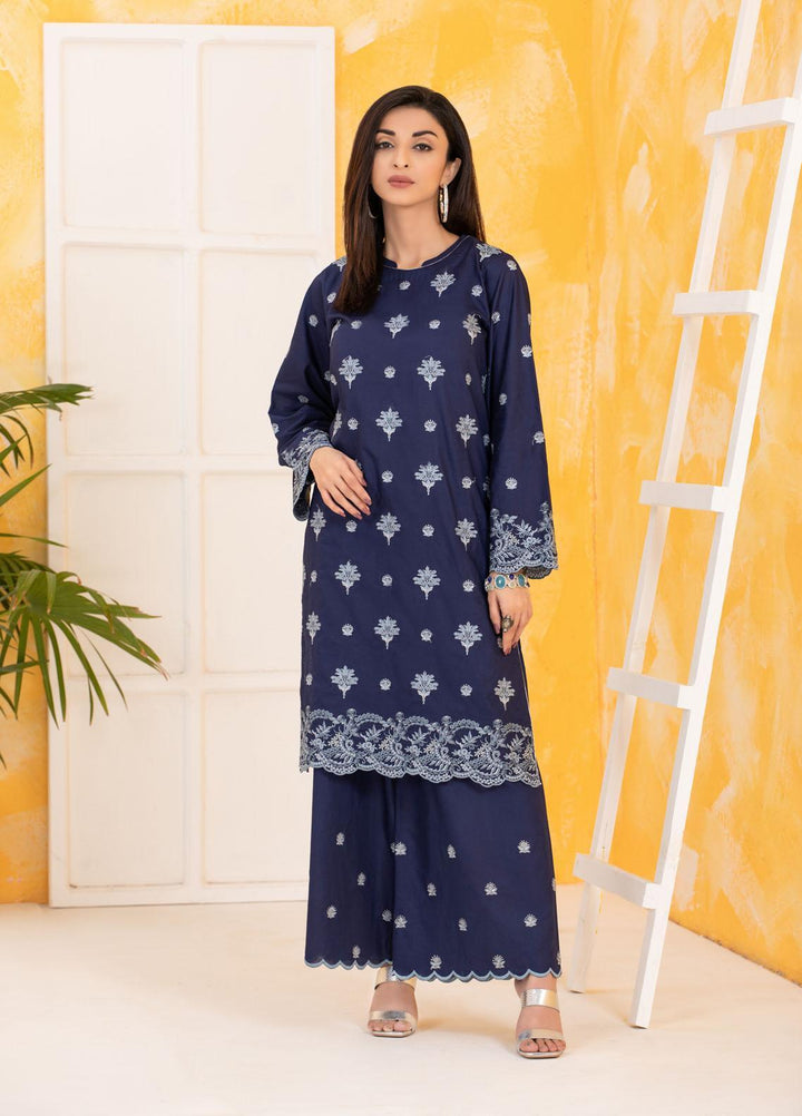 Lakhany Pret Embroidered Cambric 2 Piece Suit LSM-2814