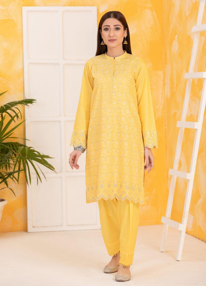 Lakhany Pret Embroidered Cambric 2 Piece Suit LSM-2818