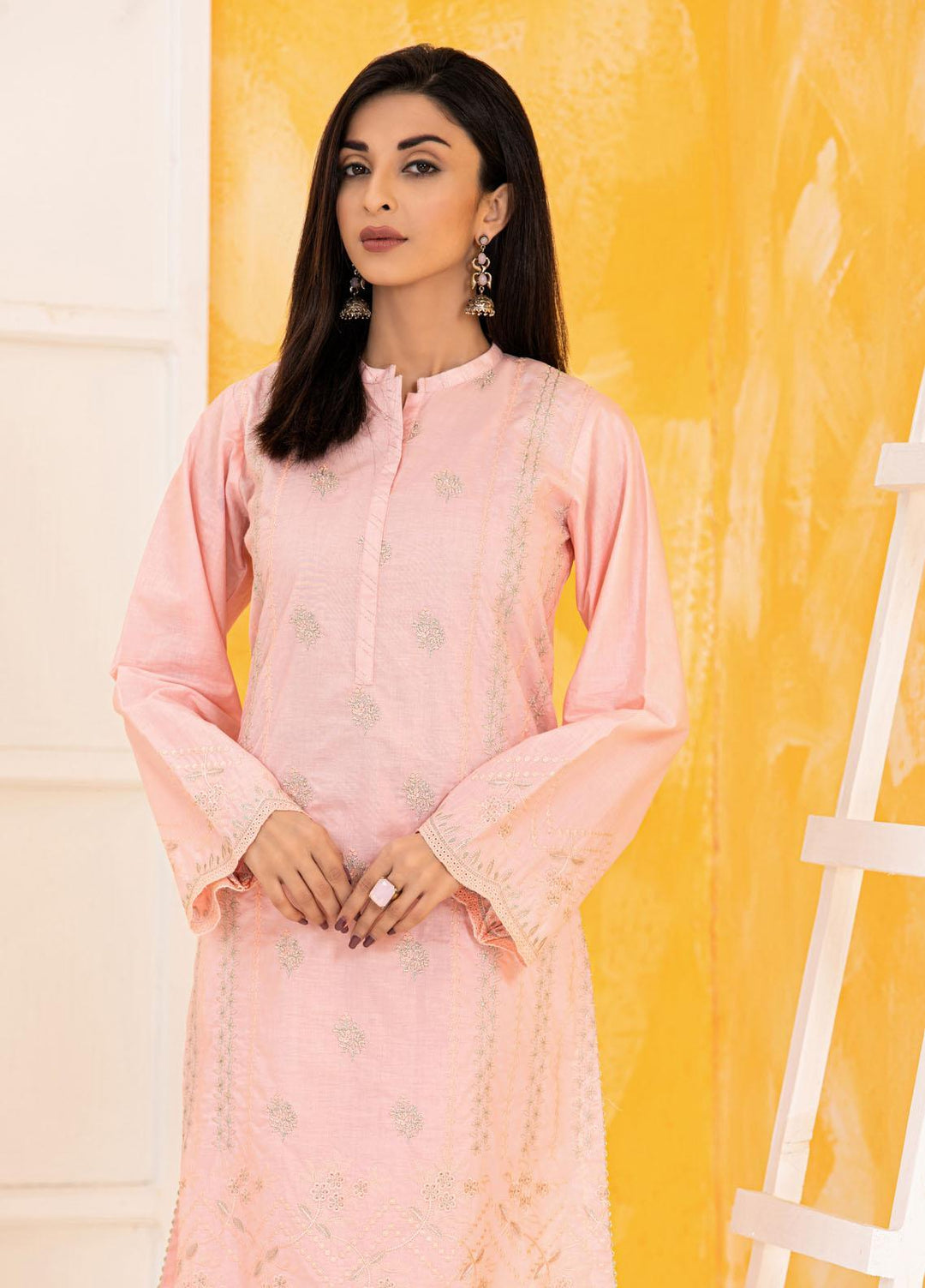 Lakhany Pret Embroidered Cambric 2 Piece Suit LSM-2816