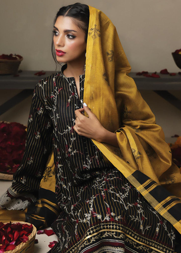 Lakhany Embroidered Lawn Suits Unstitched 3 Piece LSM23SS LG-ZH-0038 - Spring / Summer Collection