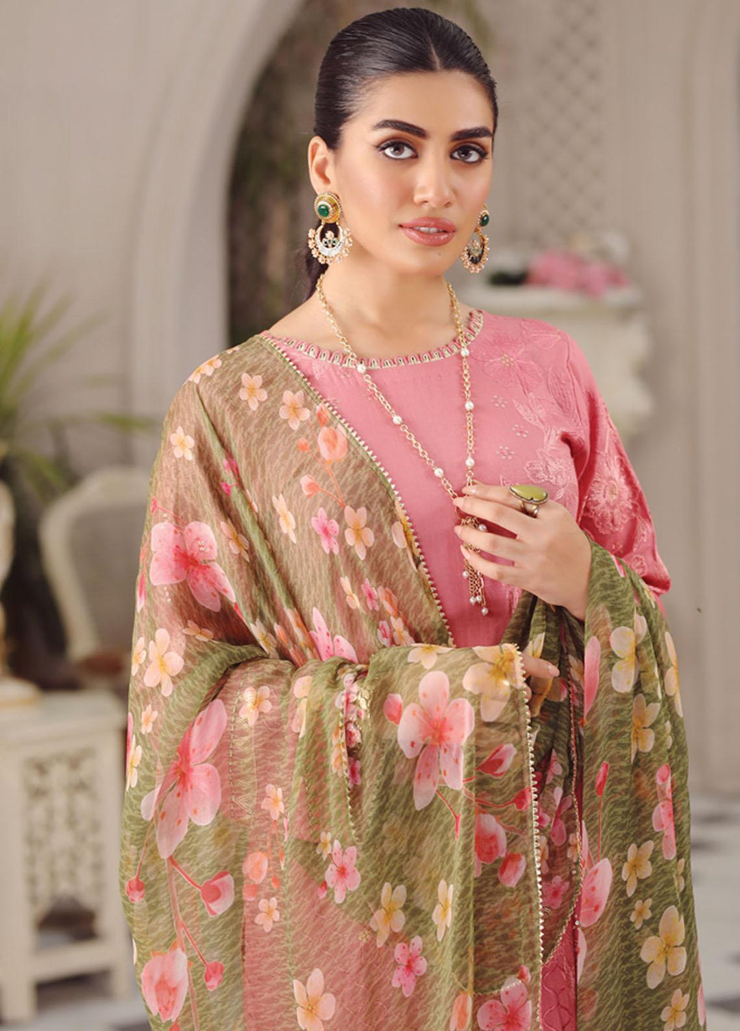 Lakhany Embroidered Dobby Suits Unstitched 3 Piece LSM23SG SG-5020 - Summer Collection