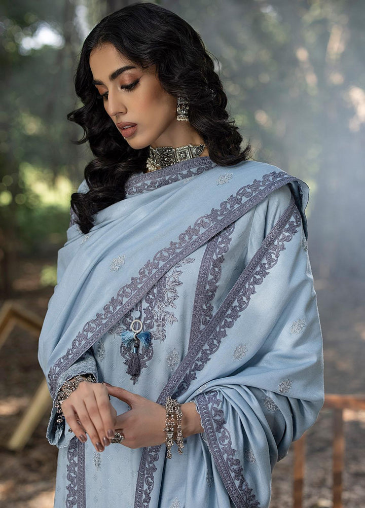 Lakhany Embroidered Cashmere Wool Suits Unstitched 3 Piece LSM23WE LG-IZ-0006 - Winter Collection
