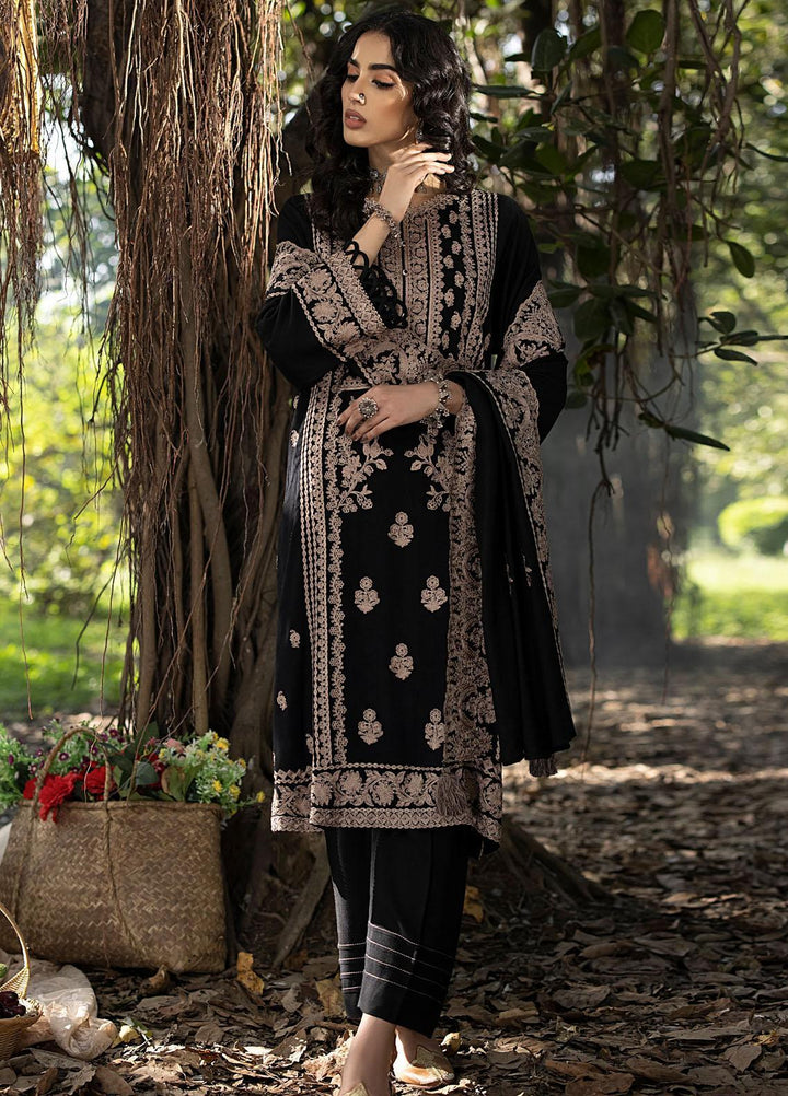 Lakhany Embroidered Cashmere Wool Suits Unstitched 3 Piece LSM23WE LG-IZ-0037 - Winter Collection