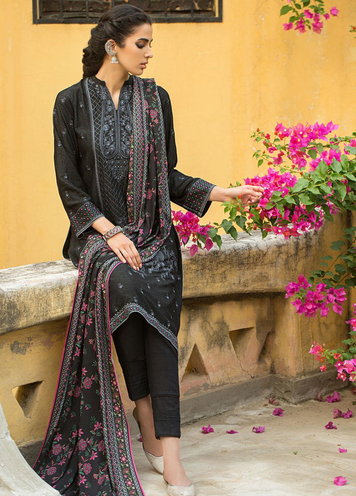 Lakhany Embroidered Karandi Suits Unstitched 3 Piece LSM22WE WEC-SR-0053 - Winter Collection