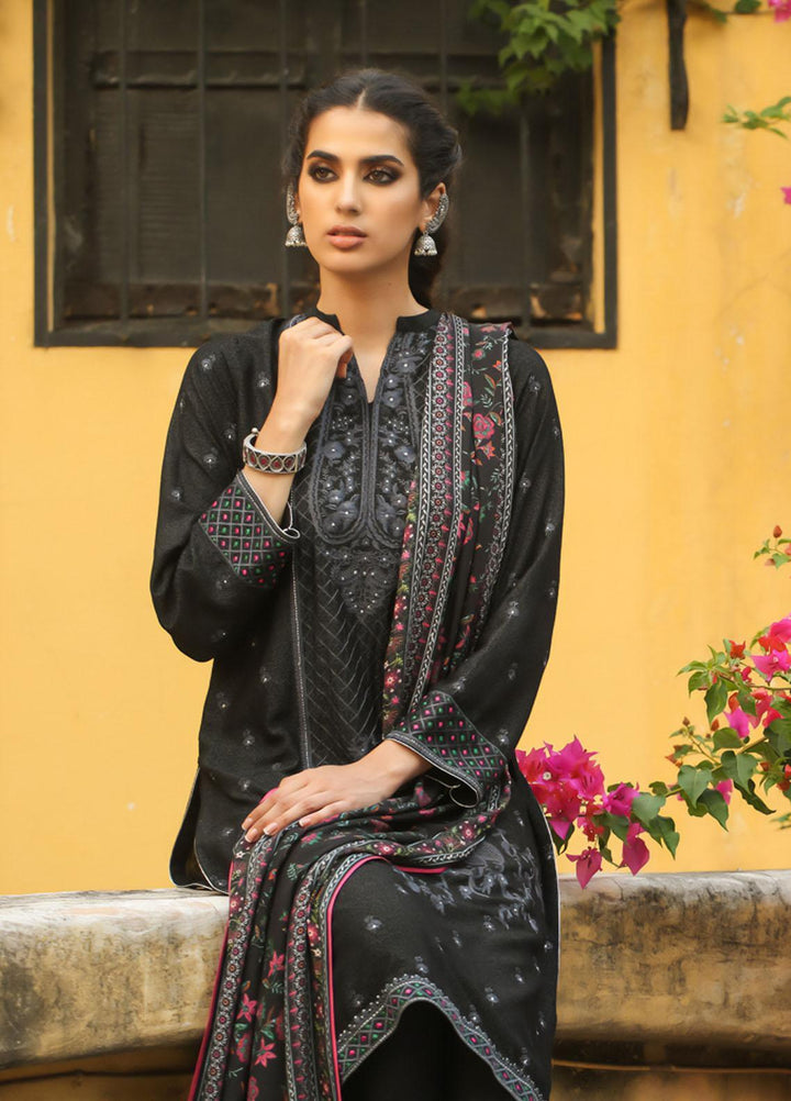 Lakhany Embroidered Karandi Suits Unstitched 3 Piece LSM22WE WEC-SR-0053 - Winter Collection