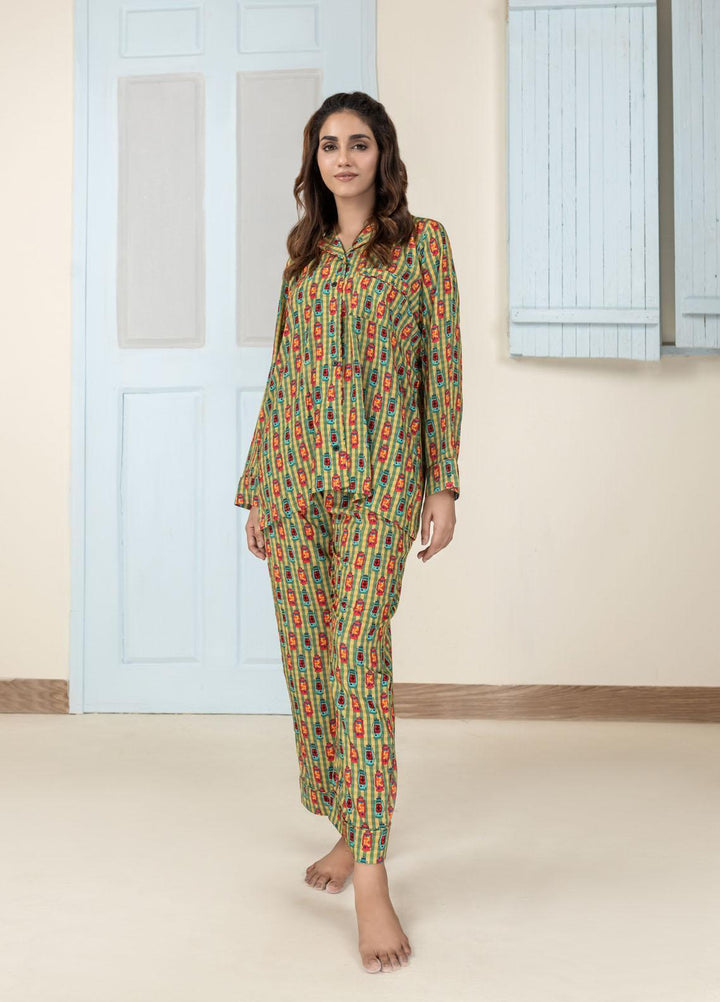 Lakhany Night Wear Cool Max Polyester 2 Piece Dress LSM21WNW LSM-2546