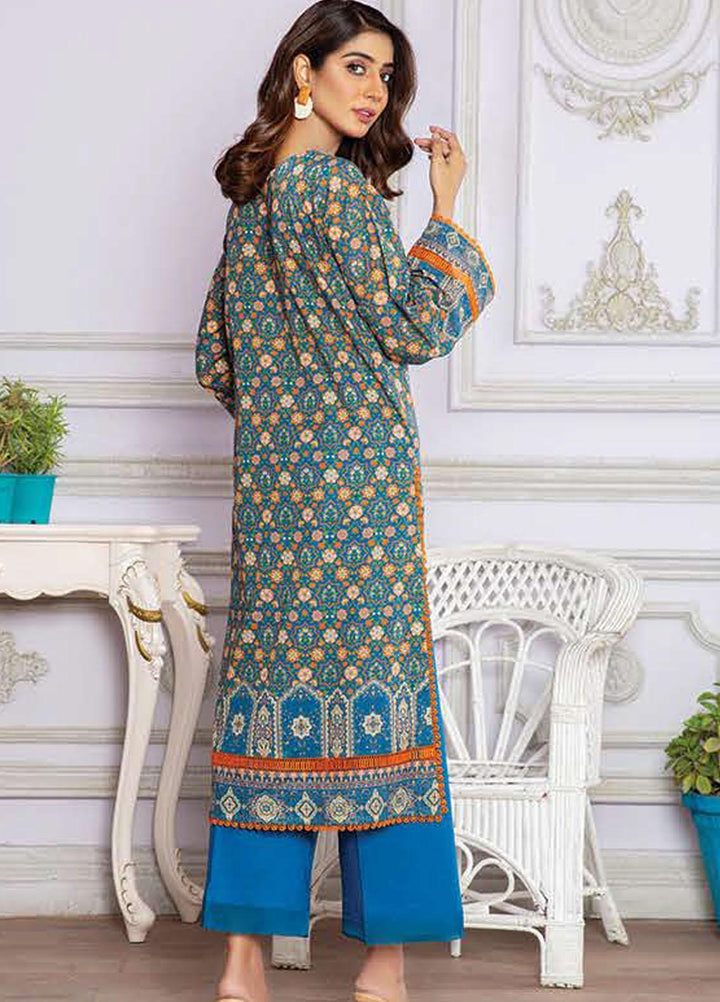 LALA Textiles Printed Lawn  Unstitched Kurties LT22DK BAILEY LA-0026 - Summer Collection