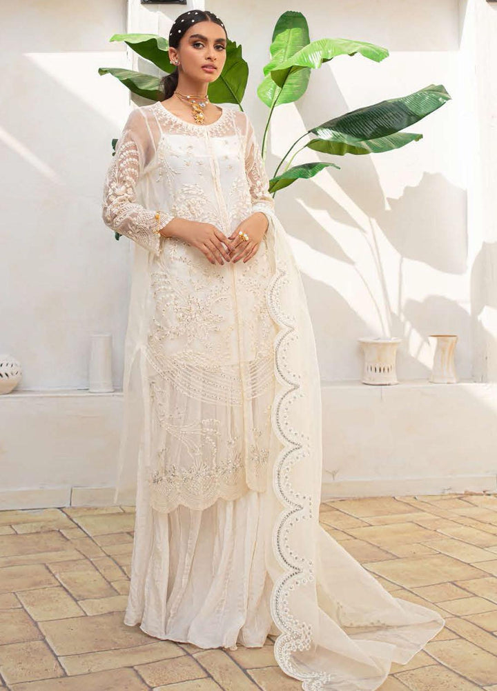 Vanya Party Wear Organza Luxury Pret 3 Piece Suit FE-14