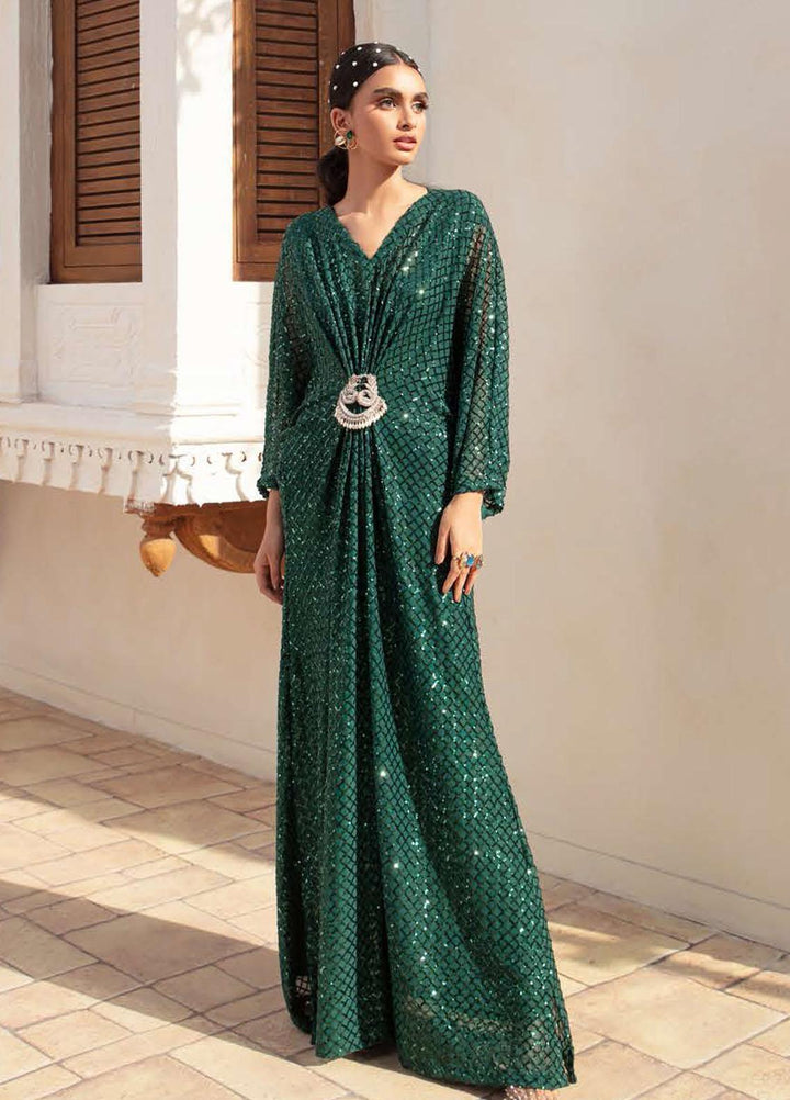 Vanya Party Wear Net Luxury Pret Kaftan FE-15