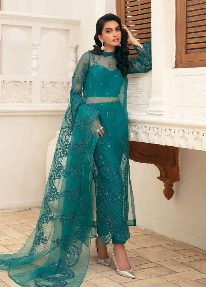 Vanya Party Wear Organza Luxury Pret 3 Piece Suit FE-06