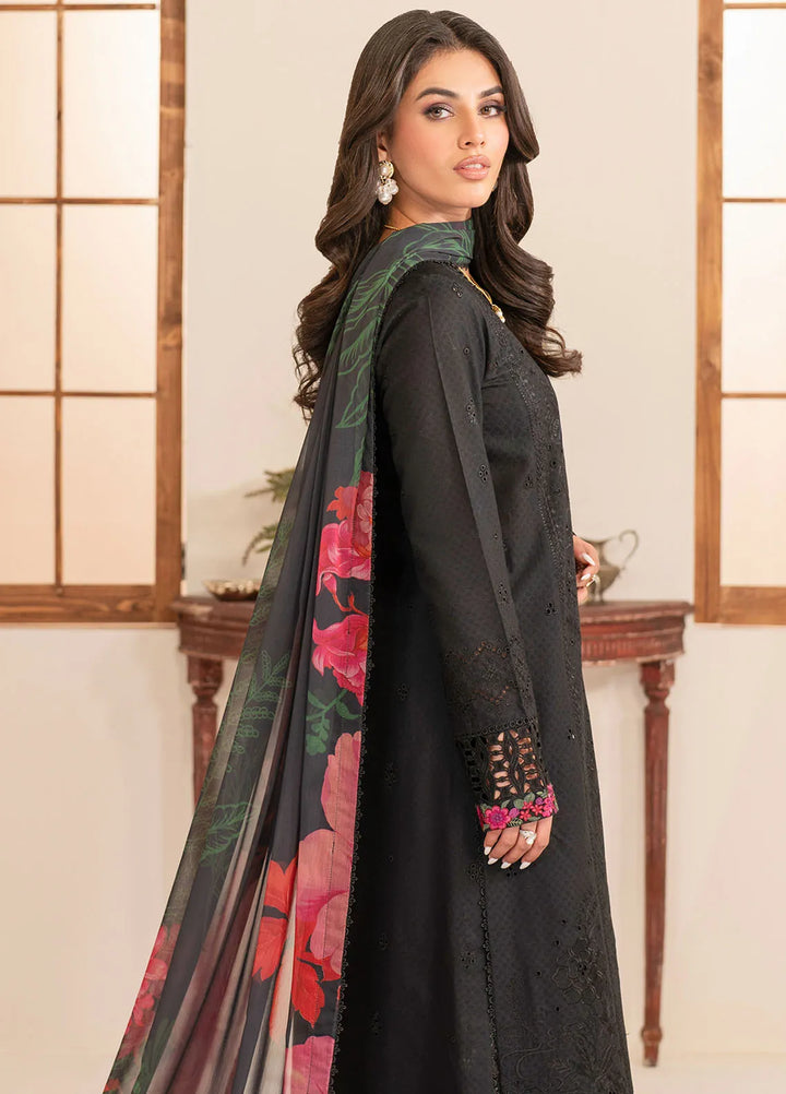 Lamhay by Zarif Embroidered Lawn Suit Unstitched 3 Piece ZF25LL LMLW-05 Zoyah - Summer Collection