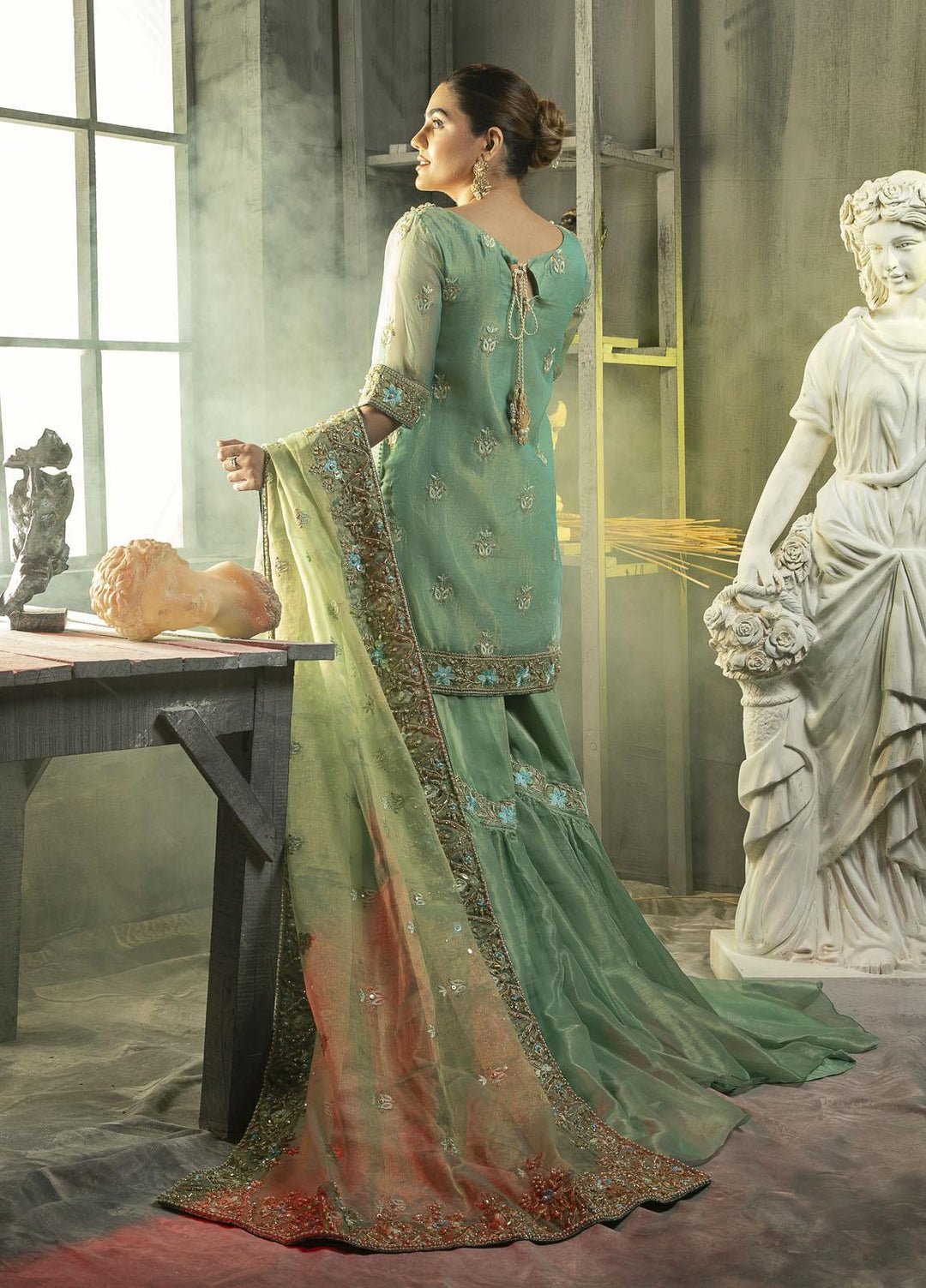 Laveen Embroidered Missouri Suits Unstitched 3 Piece LV22MNF LCM-006-22 Laveen Never Ending - Luxury Festive Collection