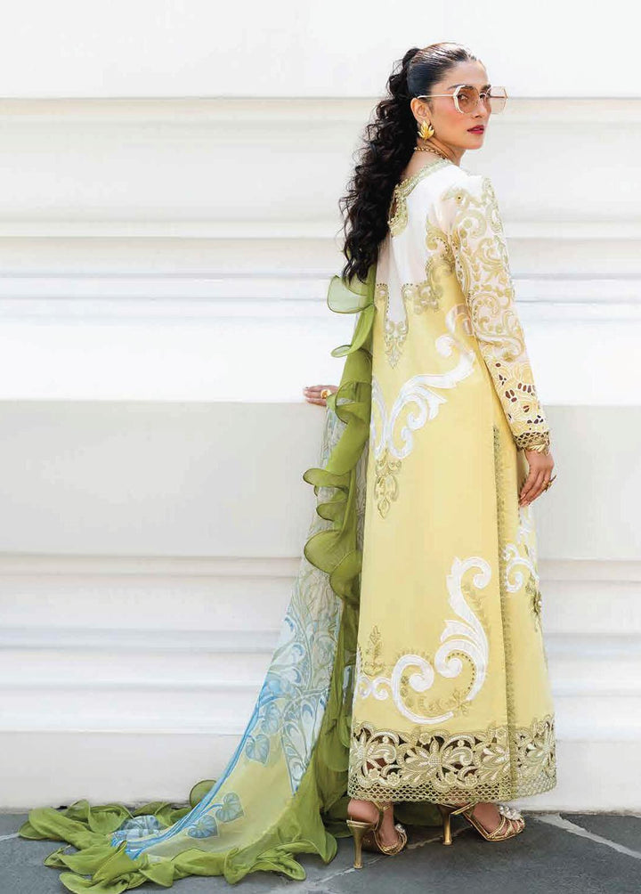 Lawana by Mushq Embroidered Lawn Suits Unstitched 3 Piece MQ23L MSL-23-06 Intira - Spring / Summer Collection