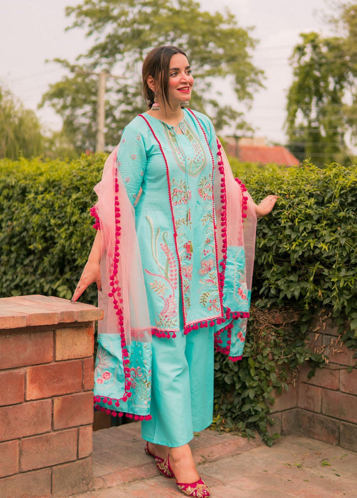 Lenaim Luxury Pret  Lawn 3 Piece Suit LN22FS VASL