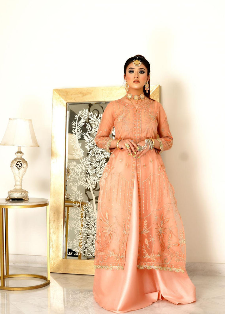 Lenaim Luxury Pret  Organza 3 Piece Dress LN22WL Shantel