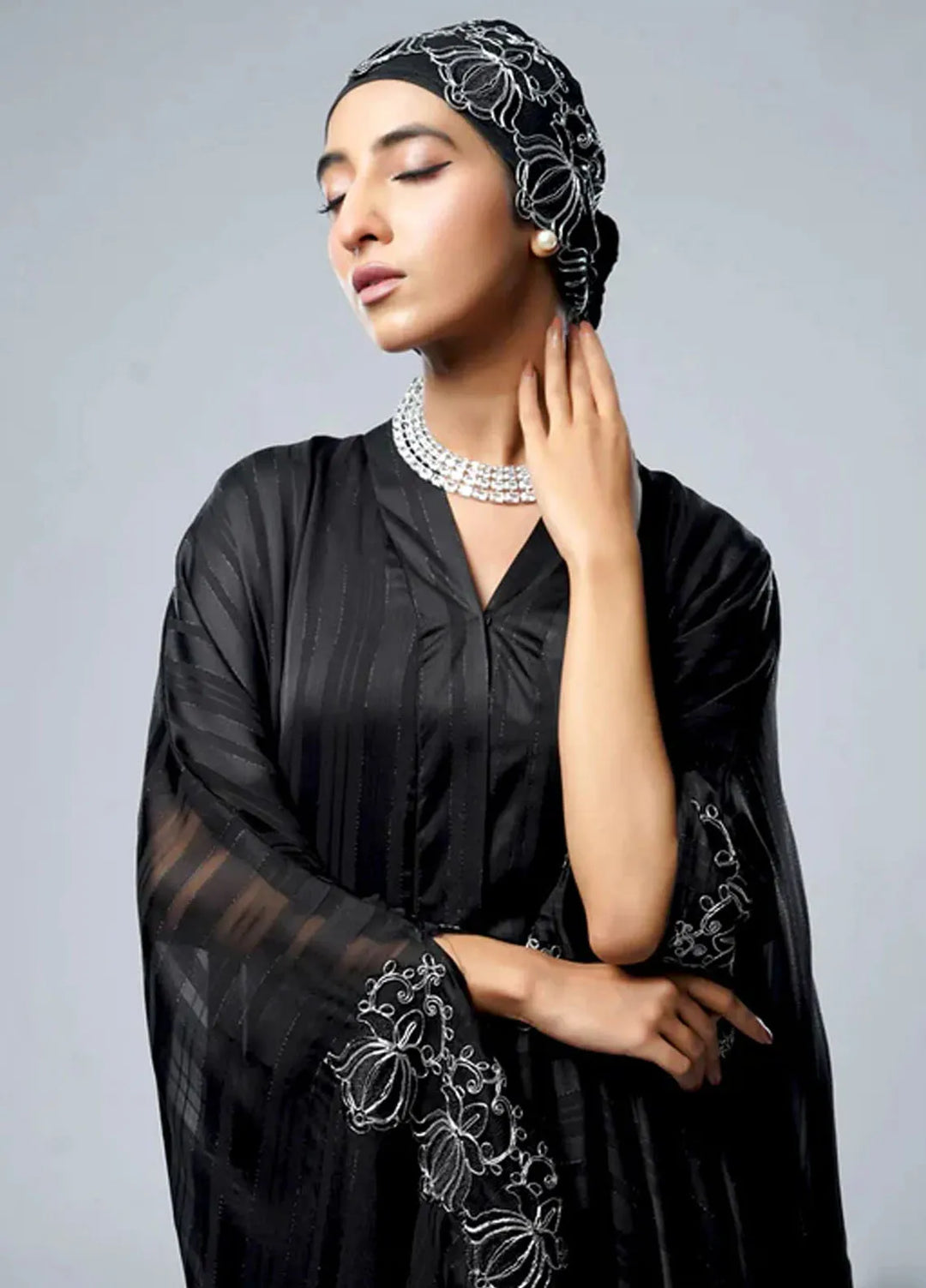 Libaas Pret Casual Nada Abaya Parisa Black