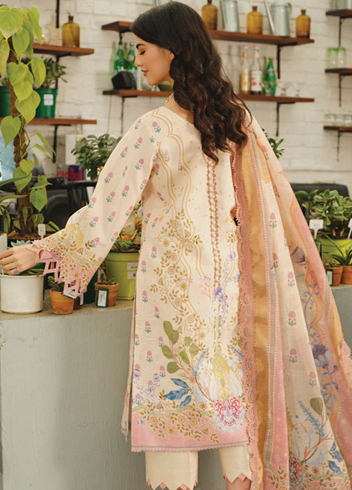 Lifestyle By Rang Rasiya Embroidered Lawn Suits Unstitched 3 Piece RR23LL 03 Symphonia - Summer Collection