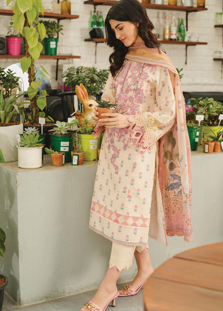 Lifestyle By Rang Rasiya Embroidered Lawn Suits Unstitched 3 Piece RR23LL 03 Symphonia - Summer Collection