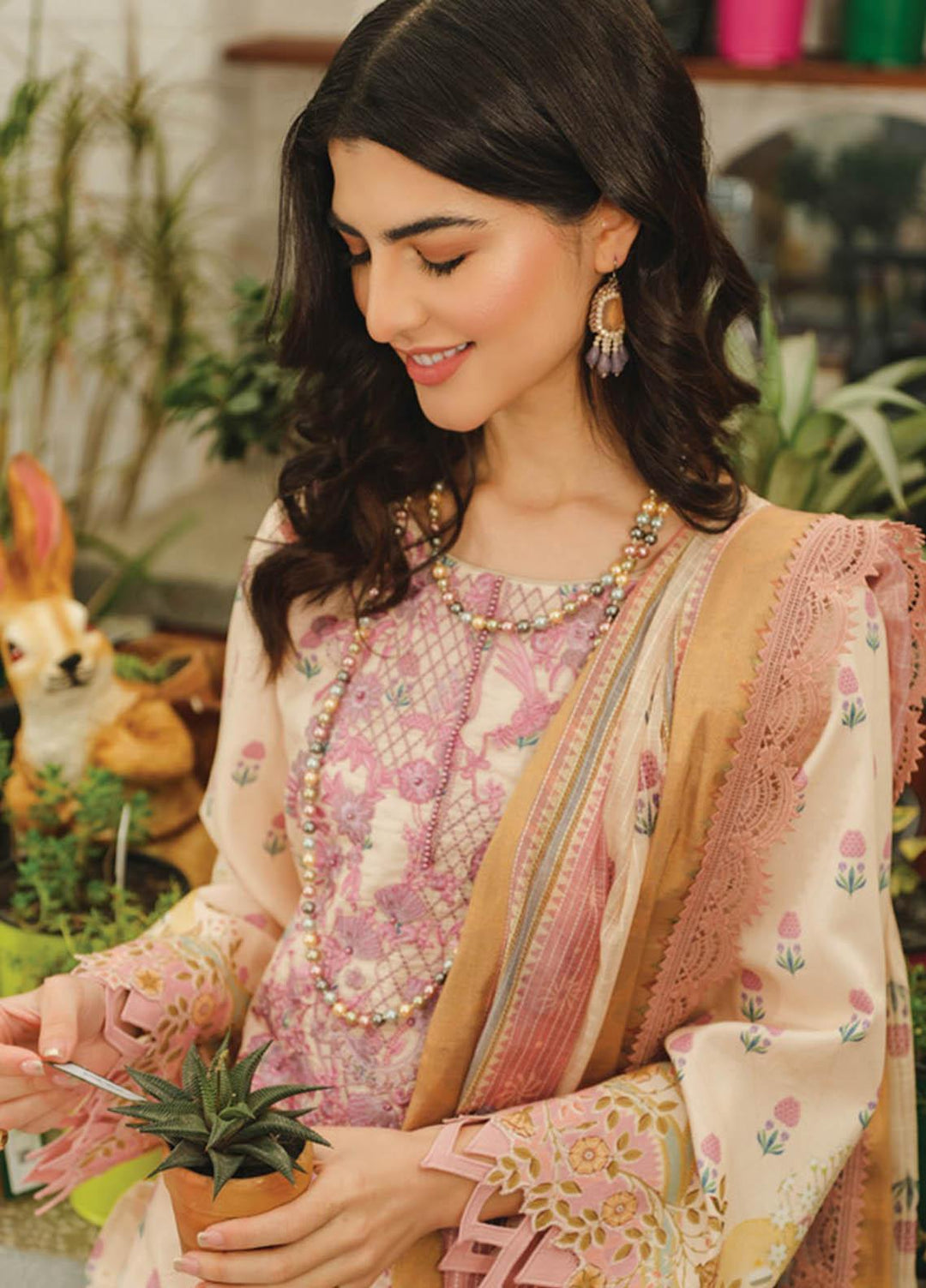 Lifestyle By Rang Rasiya Embroidered Lawn Suits Unstitched 3 Piece RR23LL 03 Symphonia - Summer Collection
