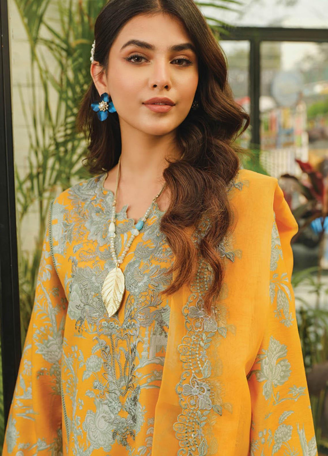 Lifestyle By Rang Rasiya Embroidered Lawn Suits Unstitched 3 Piece RR23LL 04 Utopia - Summer Collection
