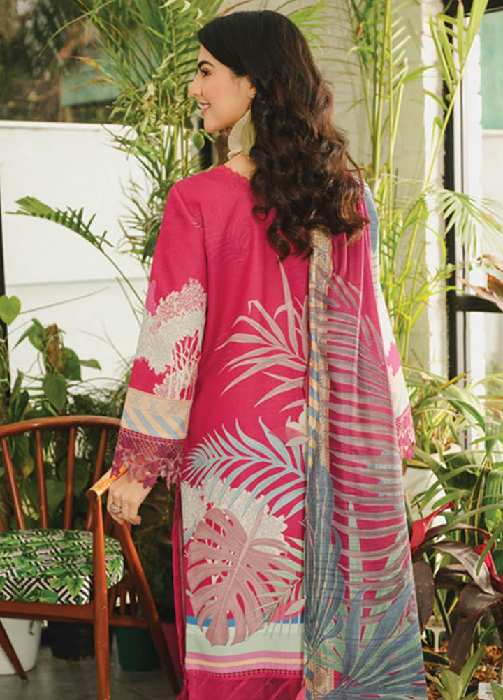 Lifestyle By Rang Rasiya Embroidered Lawn Suits Unstitched 3 Piece RR23LL 08 Ivy - Summer Collection