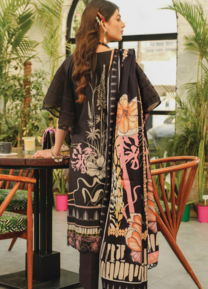 Lifestyle By Rang Rasiya Embroidered Lawn Suits Unstitched 3 Piece RR23LL 09 Sage - Summer Collection